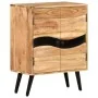 Aparador de madera maciza de acacia 57x34x75 cm de vidaXL, Aparadores - Ref: Foro24-322677, Precio: 178,70 €, Descuento: %