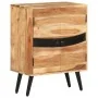 Aparador de madera maciza de acacia 57x34x75 cm de vidaXL, Aparadores - Ref: Foro24-322677, Precio: 178,70 €, Descuento: %