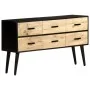 Aparador de madera maciza de mango 110x33x64 cm de vidaXL, Aparadores - Ref: Foro24-322678, Precio: 168,66 €, Descuento: %