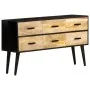 Aparador de madera maciza de mango 110x33x64 cm de vidaXL, Aparadores - Ref: Foro24-322678, Precio: 168,66 €, Descuento: %