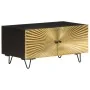 Mesa de centro de madera maciza de mango 90x50x45cm de vidaXL, Mesas de centro - Ref: Foro24-322683, Precio: 226,89 €, Descue...