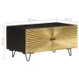 Mesa de centro de madera maciza de mango 90x50x45cm de vidaXL, Mesas de centro - Ref: Foro24-322683, Precio: 226,89 €, Descue...