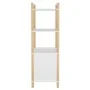 Aparador alto madera contrachapada blanco 80x40x121 cm de vidaXL, Aparadores - Ref: Foro24-345699, Precio: 89,08 €, Descuento: %