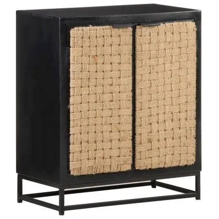 Aparador de madera maciza de mango 60x35x70 cm de vidaXL, Aparadores - Ref: Foro24-323493, Precio: 145,42 €, Descuento: %