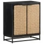 Aparador de madera maciza de mango 60x35x70 cm de vidaXL, Aparadores - Ref: Foro24-323493, Precio: 145,42 €, Descuento: %