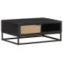 Mesa de centro de madera maciza de mango 90x60x35 cm de vidaXL, Mesas de centro - Ref: Foro24-323497, Precio: 163,86 €, Descu...