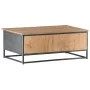 Mesa de centro de madera maciza de acacia gris 90x50x35 cm de vidaXL, Mesas de centro - Ref: Foro24-323500, Precio: 157,69 €,...