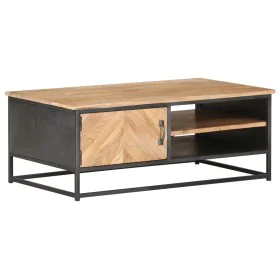 Mesa de centro de madera maciza de acacia 90x50x35 cm de vidaXL, Mesas de centro - Ref: Foro24-323526, Precio: 186,16 €, Desc...