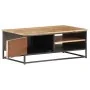 Mesa de centro de madera maciza de acacia 90x50x35 cm de vidaXL, Mesas de centro - Ref: Foro24-323526, Precio: 186,16 €, Desc...