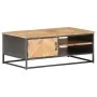 Mesa de centro de madera maciza de acacia 90x50x35 cm de vidaXL, Mesas de centro - Ref: Foro24-323526, Precio: 186,16 €, Desc...