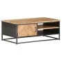 Mesa de centro de madera maciza de acacia 90x50x35 cm de vidaXL, Mesas de centro - Ref: Foro24-323526, Precio: 186,16 €, Desc...