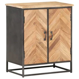 Aparador de madera maciza de acacia 60x35x70 cm de vidaXL, Aparadores - Ref: Foro24-323528, Precio: 280,21 €, Descuento: %