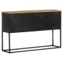 Aparador de madera maciza de acacia 120x30x75 cm de vidaXL, Aparadores - Ref: Foro24-323529, Precio: 182,54 €, Descuento: %