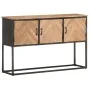Aparador de madera maciza de acacia 120x30x75 cm de vidaXL, Aparadores - Ref: Foro24-323529, Precio: 182,54 €, Descuento: %