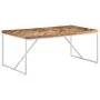Mesa de comedor de madera maciza de acacia y mango 180x90x76 cm de vidaXL, Mesas de cocina y de comedor - Ref: Foro24-323551,...