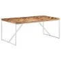 Solid acacia and mango wood dining table 180x90x76 cm by vidaXL, Kitchen and dining tables - Ref: Foro24-323551, Price: 294,9...