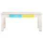 Mesa de centro de madera de mango maciza blanca 110x60x45 cm de vidaXL, Mesas de centro - Ref: Foro24-323555, Precio: 110,74 ...