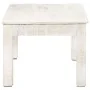 Mesa de centro de madera de mango maciza blanca 110x60x45 cm de vidaXL, Mesas de centro - Ref: Foro24-323555, Precio: 110,74 ...