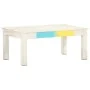 Mesa de centro de madera de mango maciza blanca 110x60x45 cm de vidaXL, Mesas de centro - Ref: Foro24-323555, Precio: 110,74 ...