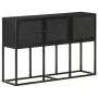 Aparador de madera maciza de mango 115x30x76 cm de vidaXL, Aparadores - Ref: Foro24-323579, Precio: 152,33 €, Descuento: %