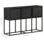 Aparador de madera maciza de mango 115x30x76 cm de vidaXL, Aparadores - Ref: Foro24-323579, Precio: 152,33 €, Descuento: %