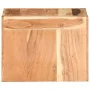 Solid acacia wood side table 43x40x30 cm by vidaXL, Side tables - Ref: Foro24-323588, Price: 79,00 €, Discount: %