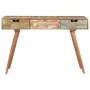 Dressing table with mirror solid recycled wood 112x45x76 cm by vidaXL, Bedroom Dressers - Ref: Foro24-323591, Price: 197,77 €...