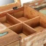 Dressing table with mirror solid recycled wood 112x45x76 cm by vidaXL, Bedroom Dressers - Ref: Foro24-323591, Price: 197,77 €...