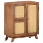 Aparador de madera maciza de mango 60x35x75 cm de vidaXL, Aparadores - Ref: Foro24-323596, Precio: 177,94 €, Descuento: %