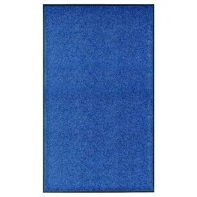 Blue washable doormat 90x150 cm by vidaXL, Doormats - Ref: Foro24-323443, Price: 61,24 €, Discount: %