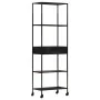 Estantería de madera de mango rugosa y hierro 60x35x180 cm de vidaXL, Librerías y estanterías - Ref: Foro24-323735, Precio: 1...