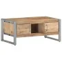 Mesa de centro de madera de mango rugosa 95x50x40 cm de vidaXL, Mesas de centro - Ref: Foro24-323489, Precio: 210,71 €, Descu...