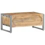 Mesa de centro de madera de mango rugosa 95x50x40 cm de vidaXL, Mesas de centro - Ref: Foro24-323489, Precio: 210,71 €, Descu...