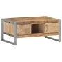 Mesa de centro de madera de mango rugosa 95x50x40 cm de vidaXL, Mesas de centro - Ref: Foro24-323489, Precio: 210,71 €, Descu...