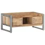 Mesa de centro de madera de mango rugosa 95x50x40 cm de vidaXL, Mesas de centro - Ref: Foro24-323489, Precio: 210,71 €, Descu...