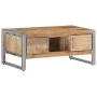 Mesa de centro de madera de mango rugosa 95x50x40 cm de vidaXL, Mesas de centro - Ref: Foro24-323489, Precio: 210,71 €, Descu...