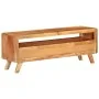 Mueble de TV de madera maciza de acacia 110x30x40 cm de vidaXL, Muebles TV - Ref: Foro24-337065, Precio: 177,35 €, Descuento: %