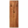 Percheros de pared 2 uds madera maciza de acacia 36x3x110 cm de vidaXL, Percheros para sombreros y abrigos - Ref: Foro24-3370...