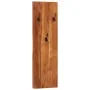 Percheros de pared 2 uds madera maciza de acacia 36x3x110 cm de vidaXL, Percheros para sombreros y abrigos - Ref: Foro24-3370...