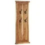 Percheros 2 unidades madera maciza de acacia 38x100 cm de vidaXL, Percheros para sombreros y abrigos - Ref: Foro24-337854, Pr...
