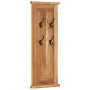 Percheros 2 unidades madera maciza de acacia 38x100 cm de vidaXL, Percheros para sombreros y abrigos - Ref: Foro24-337854, Pr...