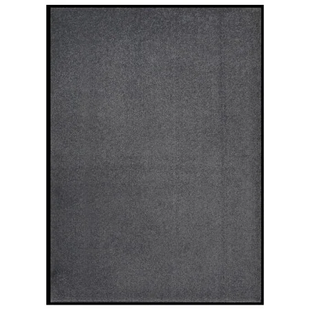 Felpudo de rayas gris antracita 60x80 cm de vidaXL, Felpudos - Ref: Foro24-331593, Precio: 27,36 €, Descuento: %