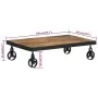 Mesa de centro con ruedas madera maciza reciclada 100x60x26 cm de vidaXL, Mesas de centro - Ref: Foro24-338016, Precio: 112,1...