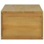 Armario de baño de pared madera maciza de teca 110x45x30 cm de vidaXL, Taquillas y armarios de almacenamiento - Ref: Foro24-3...