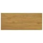 Armario de baño de pared madera maciza de teca 110x45x30 cm de vidaXL, Taquillas y armarios de almacenamiento - Ref: Foro24-3...