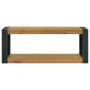 Armario de baño madera maciza de teca 90x45x35 cm de vidaXL, Taquillas y armarios de almacenamiento - Ref: Foro24-338231, Pre...