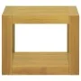Armario de baño de pared madera maciza de teca 45x45x35 cm de vidaXL, Taquillas y armarios de almacenamiento - Ref: Foro24-33...