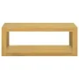 Armario de baño de pared madera maciza de teca 90x45x35 cm de vidaXL, Taquillas y armarios de almacenamiento - Ref: Foro24-33...