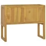 Armario de baño madera maciza de teca 90x45x75 cm de vidaXL, Taquillas y armarios de almacenamiento - Ref: Foro24-338248, Pre...