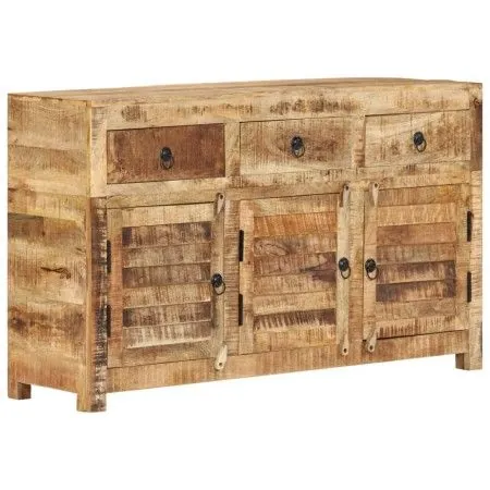 Aparador de madera maciza de mango 110x35x65 cm de vidaXL, Aparadores - Ref: Foro24-338427, Precio: 390,75 €, Descuento: %